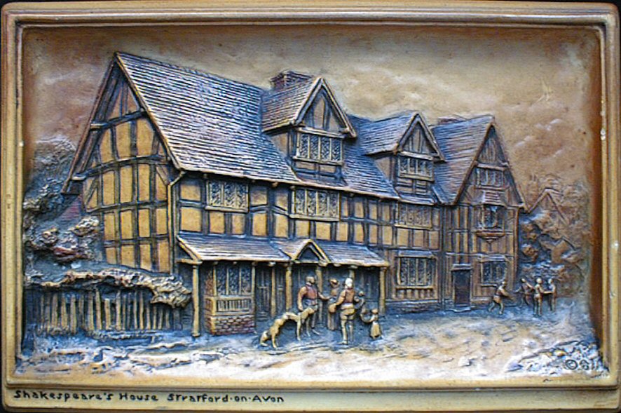 Print - Shakespeares House Stratford on Avon